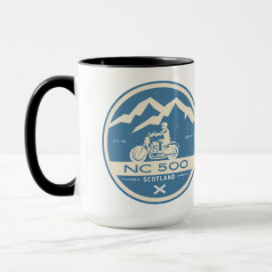 Mug Scotland's North Coast 500 moto touring