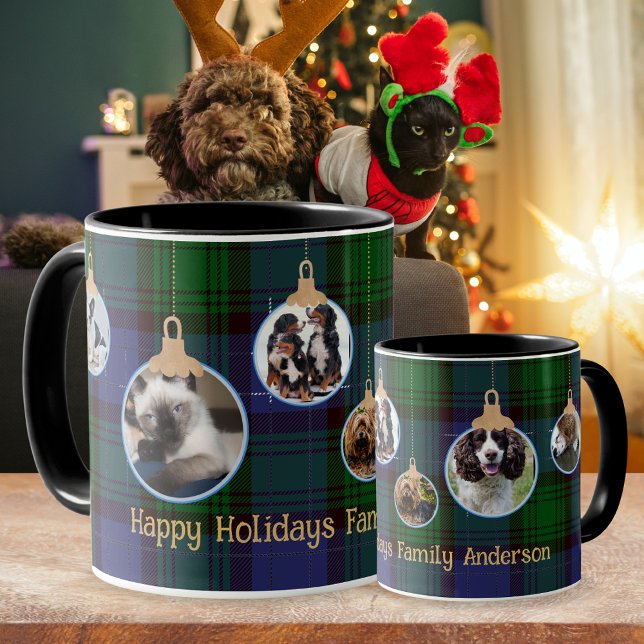 Mug Scots Delight Tartan PHOTO Noël Cadeau personnalis (Créateur téléchargé)