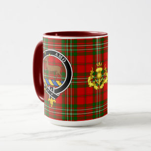 Mug Scott Clan Badge & Tartan