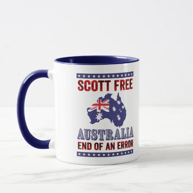 Mug Scott Free Australie Fin d'une erreur (Gauche)