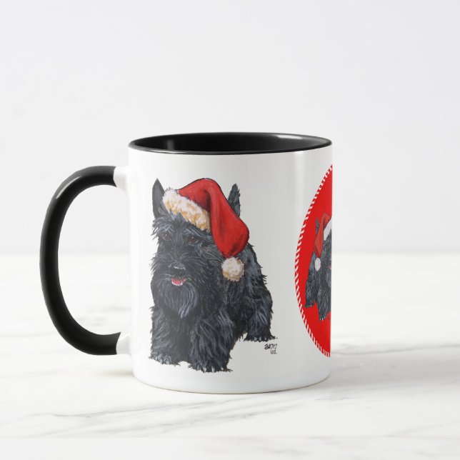 Mug Scottie joueur Noël (Gauche)