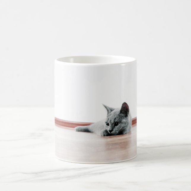 Mug Scottish Fold Cat Kitten Super mignonne (Centre)