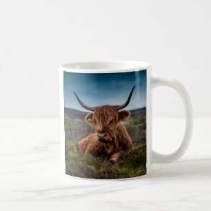 Mug Scottish Highland Cow Longhorn Bull Rancher