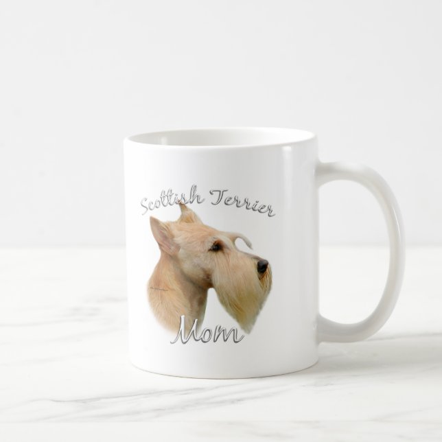 Mug Scottish Terrier (blé) Maman 2 (Droite)