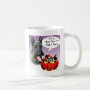 Mug Scottish Terrier Halloween Candy