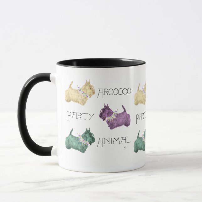 Mug Scottish Terrier Party Animaux (Gauche)