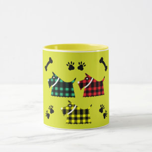 Mug Scotty Terrier Chiens Cute Funny Terriers Race The