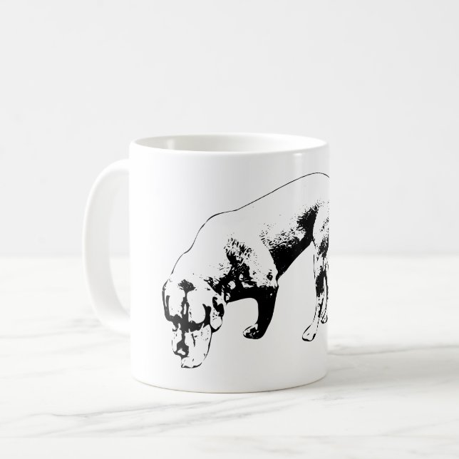 Mug Scoutisme d'automne en encre (Devant gauche)