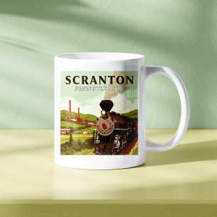 Mug Scranton Pennsylvanie vintage