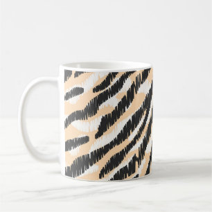 Mug Scribble Zebra Leopard : Fourrure Vintage