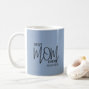 Mug Script manuscrit minimaliste meilleure maman jamai