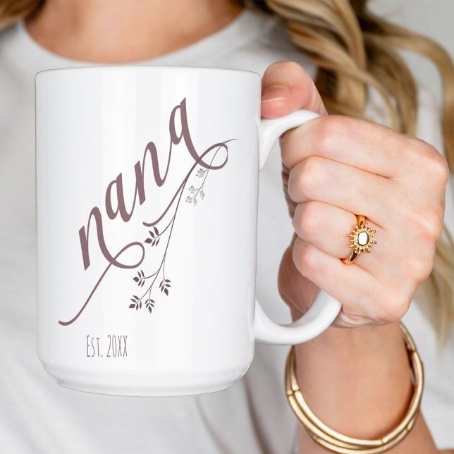 Mug Script moderne nana Année établie (Créateur téléchargé)