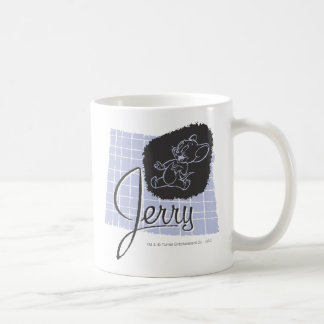 Mug Script noir et bleu Jerry