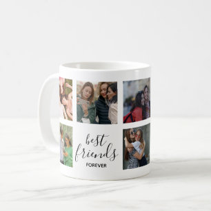Mug Script noir Photo des meilleurs amis