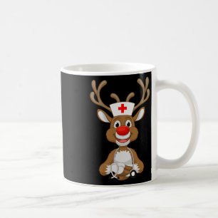 Mug Scrub de Noël Top Reindeer Scrubs Gants en caoutch