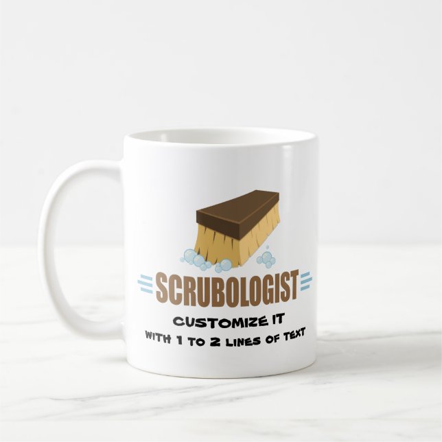 Mug Scrubologist drôle (Gauche)