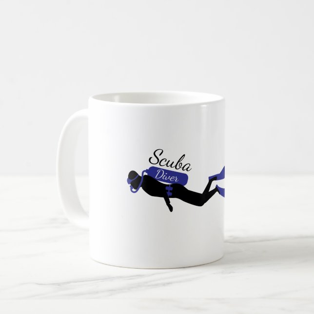 Mug Scuba Diver (Devant gauche)