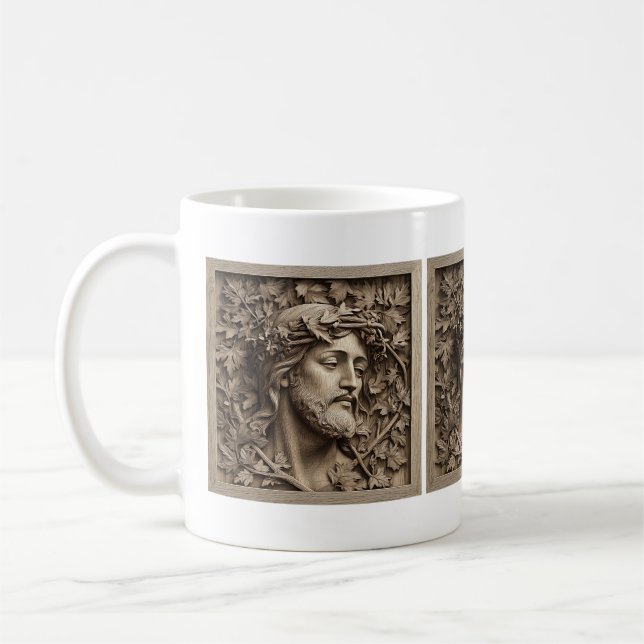 Mug sculpté par Jésus (Gauche)