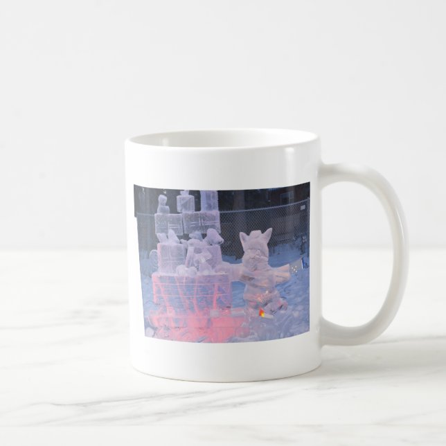 Mug Sculpture de glace artistique sportive gravure cad (Droite)