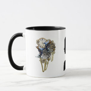 Mug Sculpture de Steampunk -Art tendance