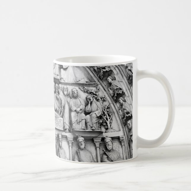 Mug Sculptures historiques, chrétiennes Notre Dame Par (Droite)