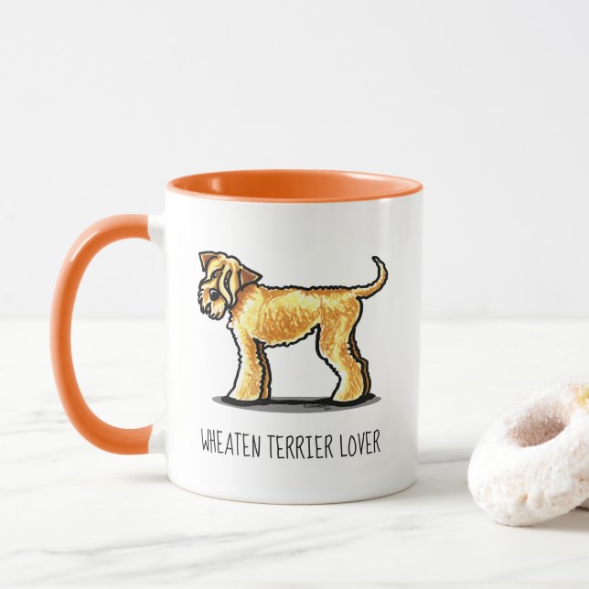 Mug SCWT Wheaten Terrier Lover Personnalisé (Avec donut)
