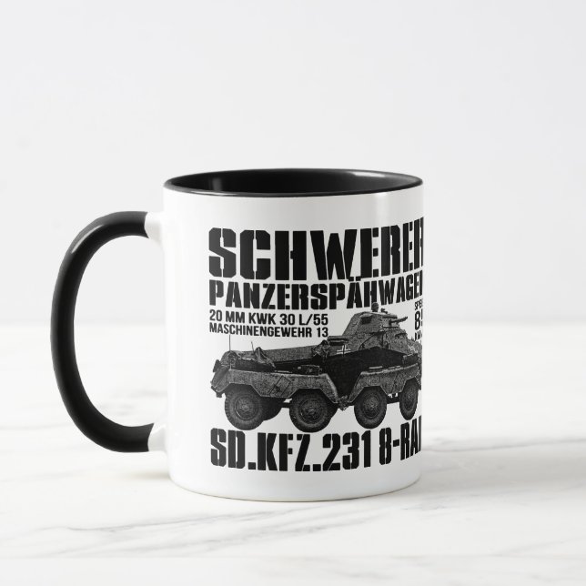 Mug Sd.Kfz. 231 (8-Rad) (Gauche)
