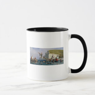 Mug Se baigner chez Etretat