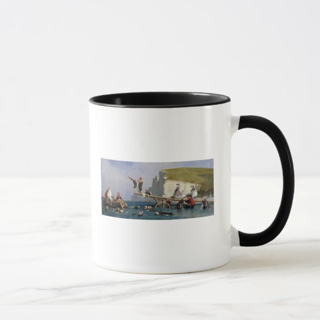 Mug Se baigner chez Etretat (Droite)