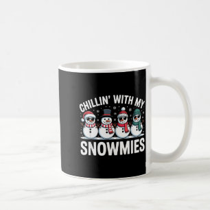 Mug Se détendre avec mes snowmies Noël Bonhomme de nei