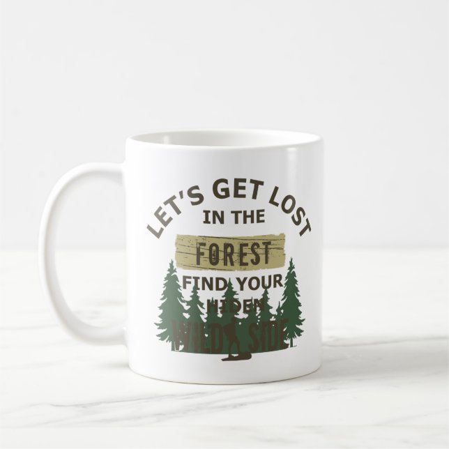 Mug Se perdre dans la forêt (Gauche)