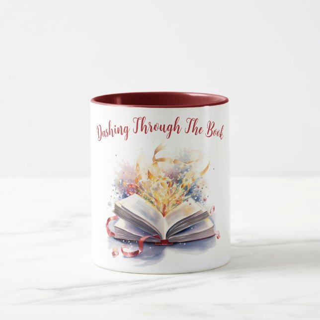 Mug Se précipiter dans le livre (Centre)