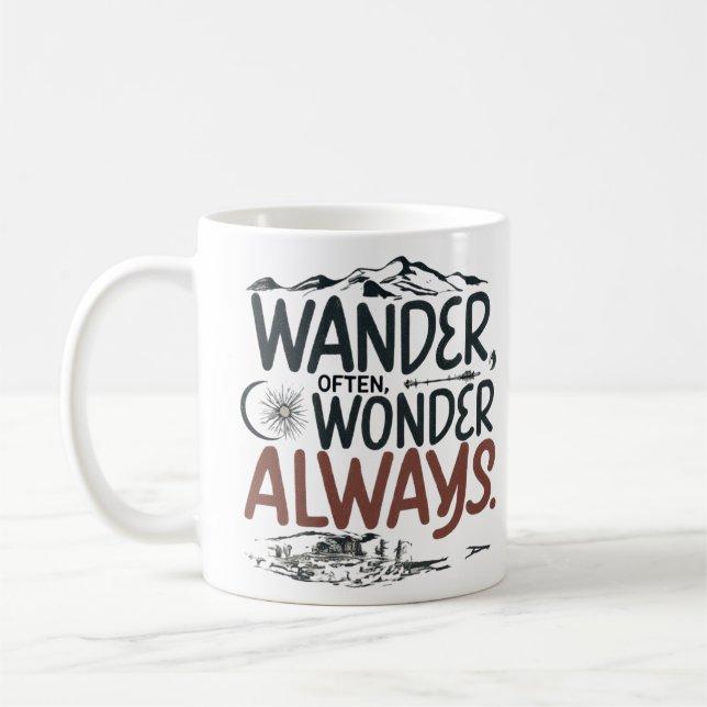 Mug Se Promène Souvent, Se Demande Toujours" (Gauche)