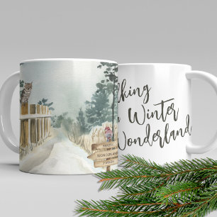 Mug Se promener dans un paysage hivernal merveilleux