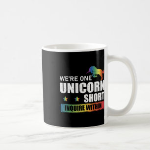Mug Se renseigner au sein de drôle Polyamory Unicorn c