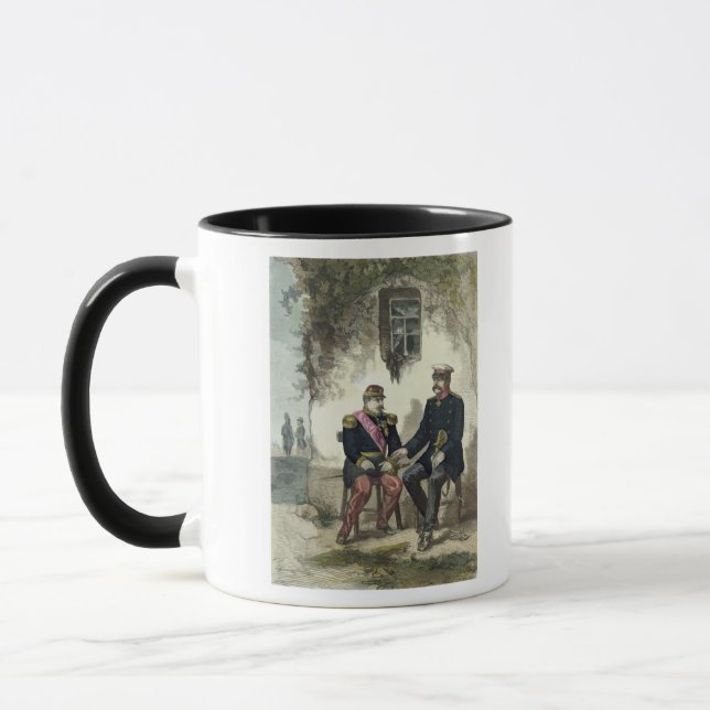 Mug Se réunir entre Otto von Bismarck et le napoléon (Gauche)