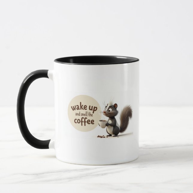 Mug se réveiller et sentir le café (Gauche)