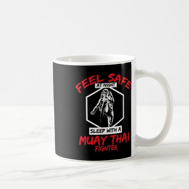 Mug Se sentir en sécurité avec un kickboxing de combat (Droite)