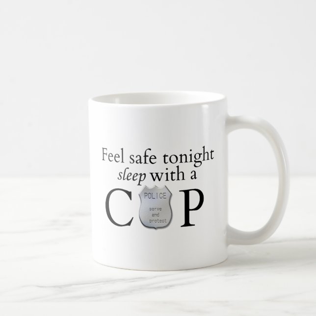 Mug Se sentir en sécurité ce soir ! (Droite)