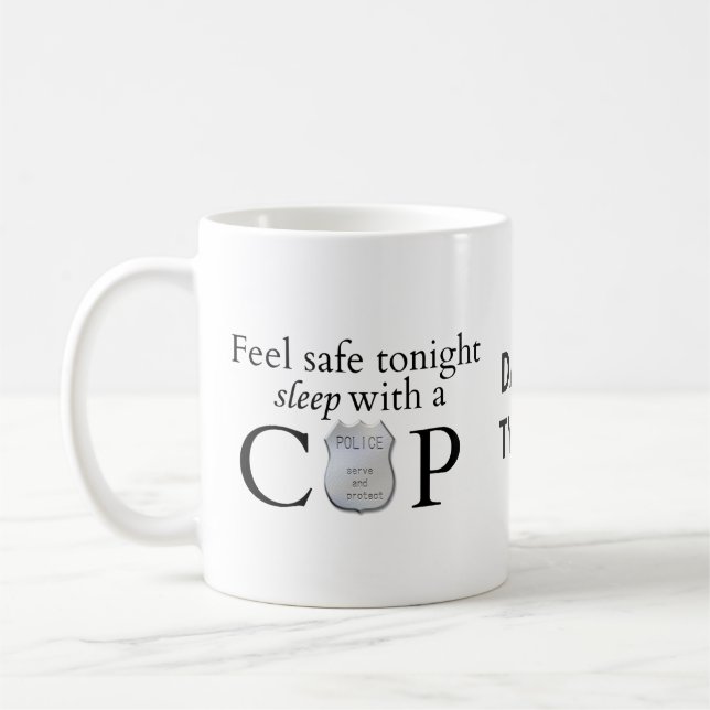 Mug Se sentir en sécurité ce soir ! (Gauche)