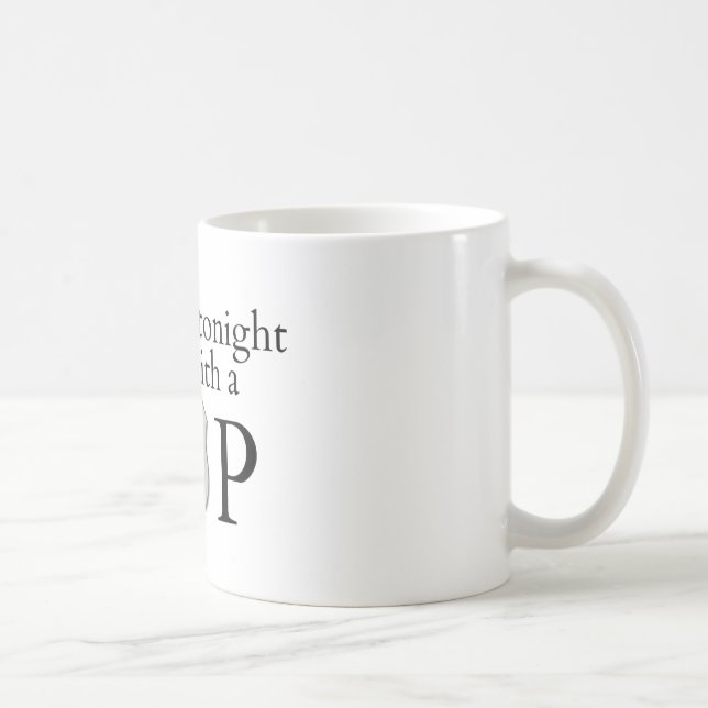 Mug Se sentir en sécurité ce soir ! (Droite)