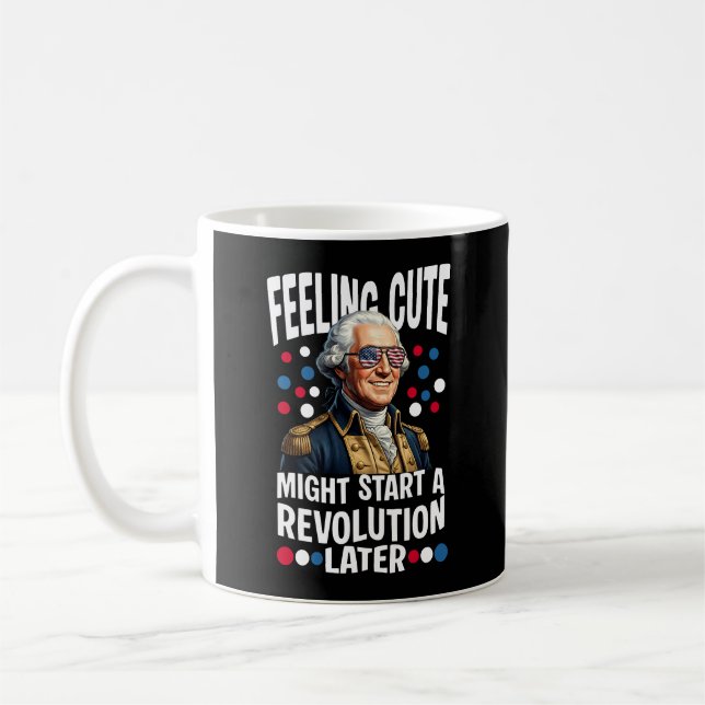 Mug Se sentir mignon pourrait déclencher une révolutio (Gauche)