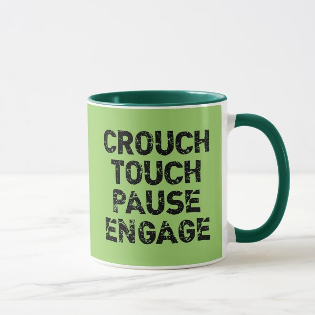 Mug Se tapissent la pause de contact engagent le tee - (Droite)