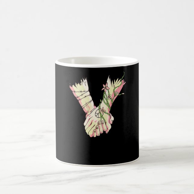Mug Se tenir la main (Centre)