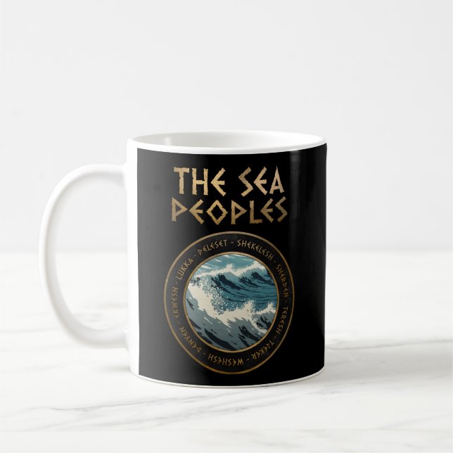 Mug Sea Peoples Ancienne âge de bronze s'effondre Hist (Gauche)