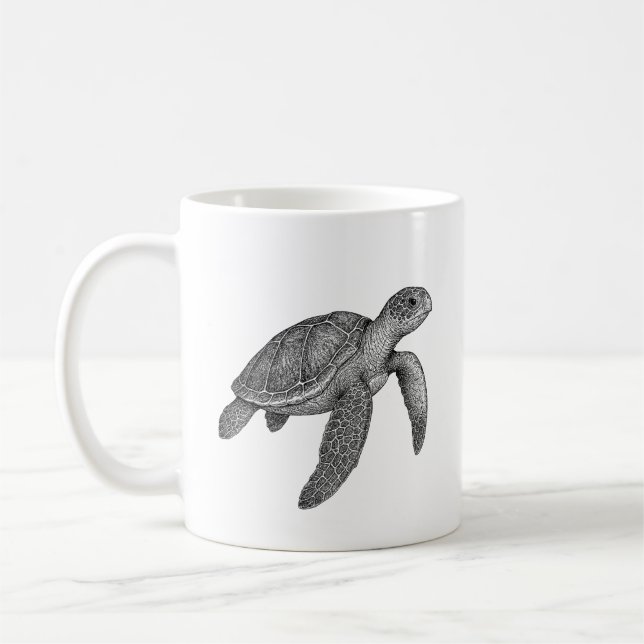 Mug Sea Turtle (Gauche)