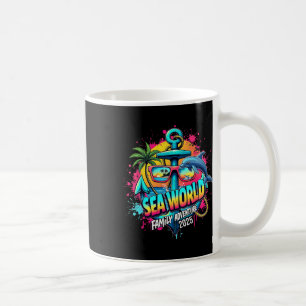 Mug Sea World 2025 Ocean Explorer Memories Family Vaca