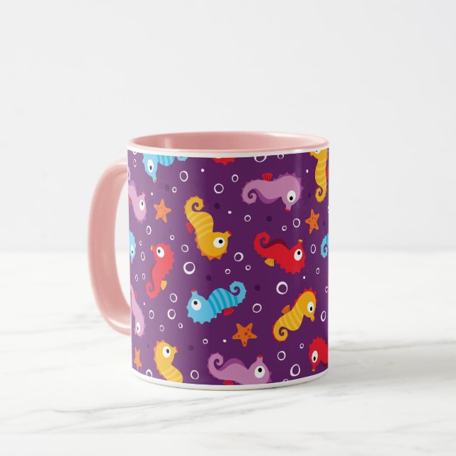 Mug Seahors Motif sans voile (Devant gauche)