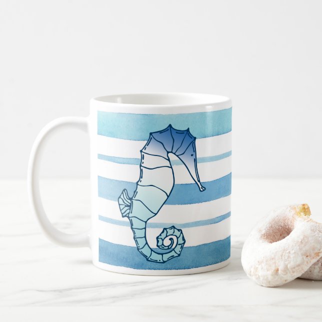 Mug Seahorse (Avec donut)