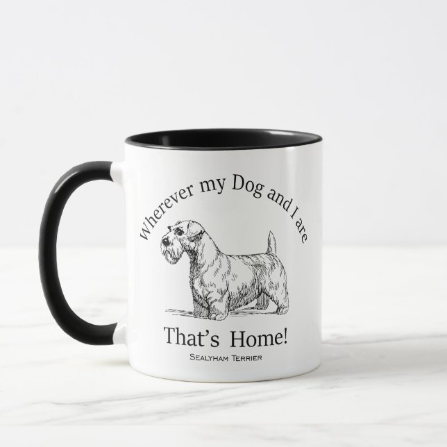 Mug Sealyham Terrier (Gauche)